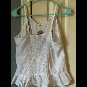 White and Navy Tank Top-medium